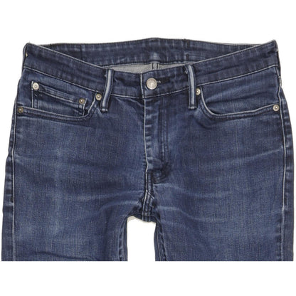 Levi's 511 Men Blue Straight Slim Jeans W32 L31