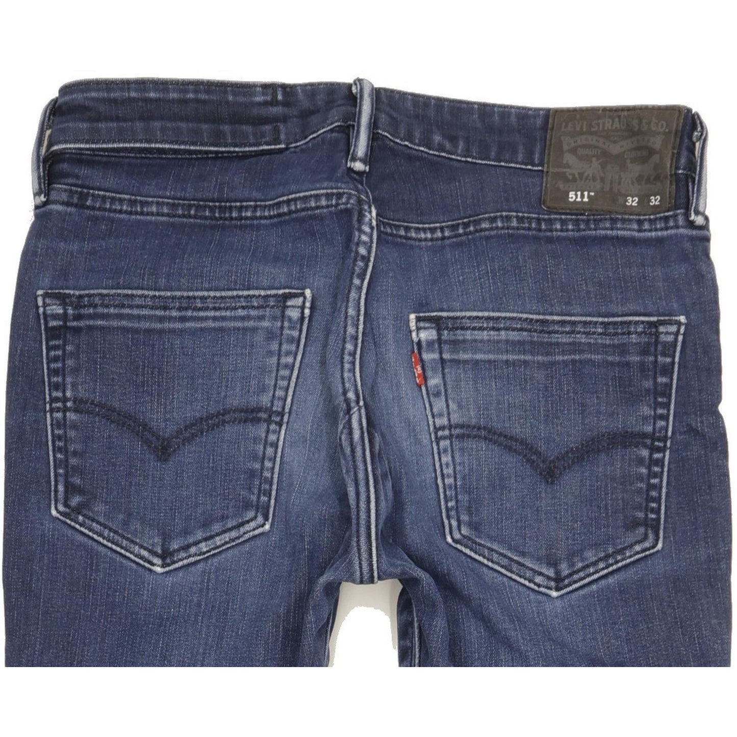 Levi's 511 Men Blue Straight Slim Jeans W32 L31