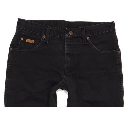 Wrangler Texas Men Black Straight Regular Jeans W32 L30