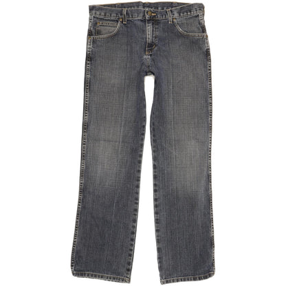 Wrangler Durable Quality Men Blue Bootcut Regular Jeans W32 L32
