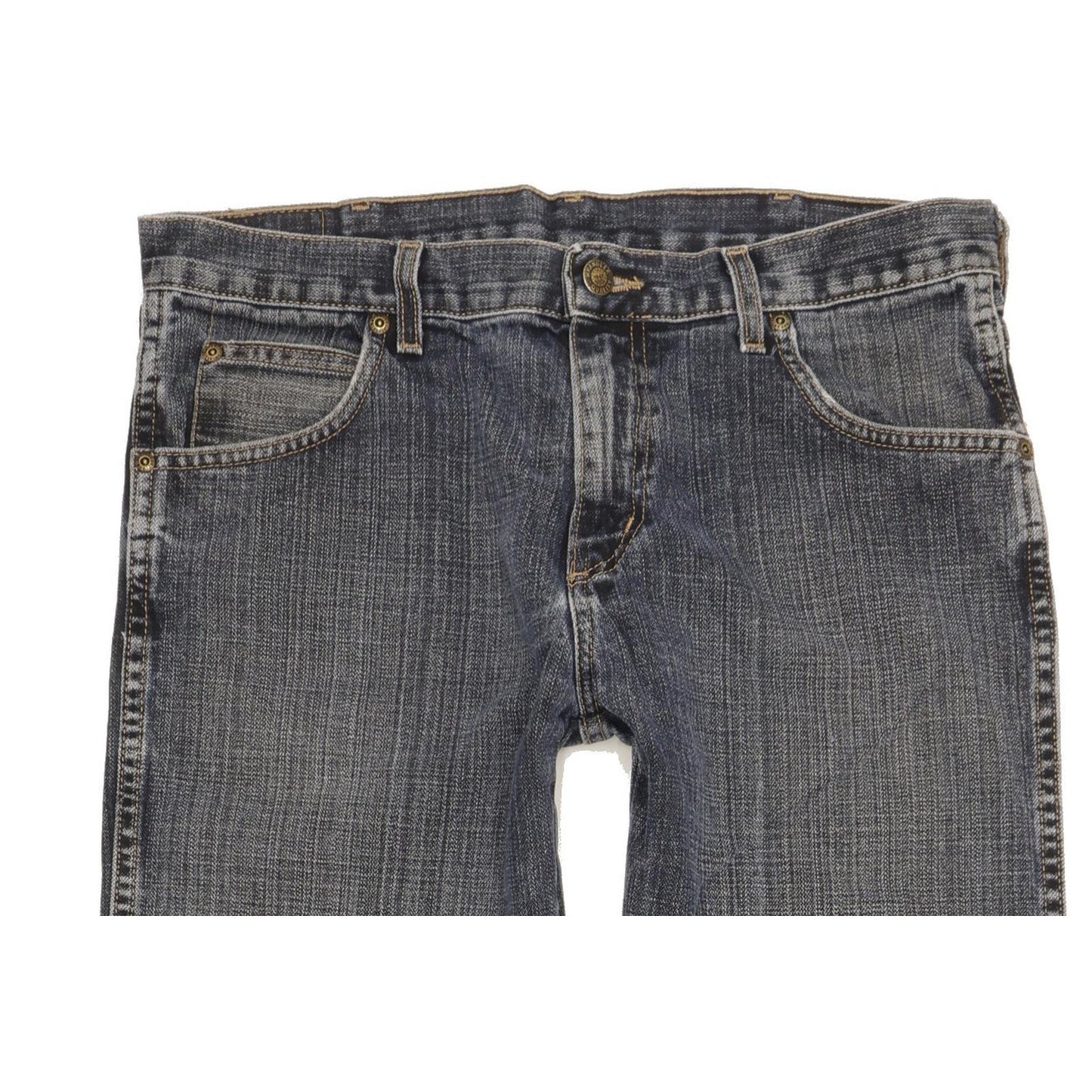 Wrangler Durable Quality Men Blue Bootcut Regular Jeans W32 L32