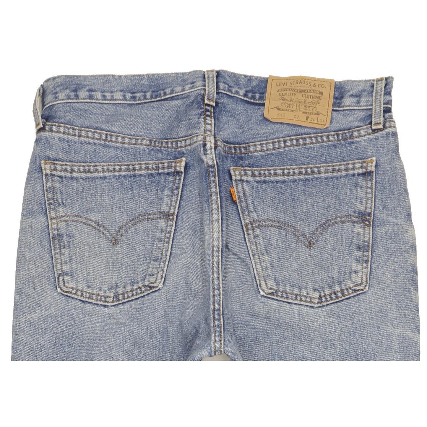 Levi's 615 Men Blue Straight Regular Jeans W35 L34