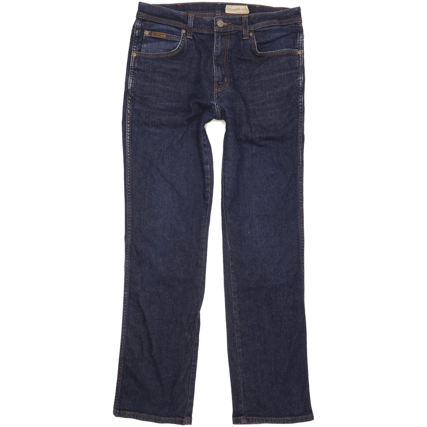 Wrangler Arizona Men Blue Straight Regular Stretch Jeans W34 L32