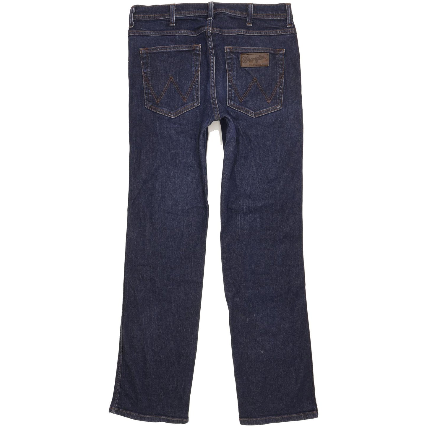 Wrangler Arizona Men Blue Straight Regular Stretch Jeans W34 L32