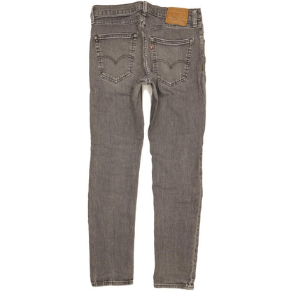 Levi's 512 Men Grey Tapered Slim Stretch Jeans W32 L30