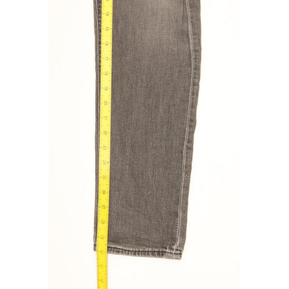 Levi's 512 Men Grey Tapered Slim Stretch Jeans W32 L30