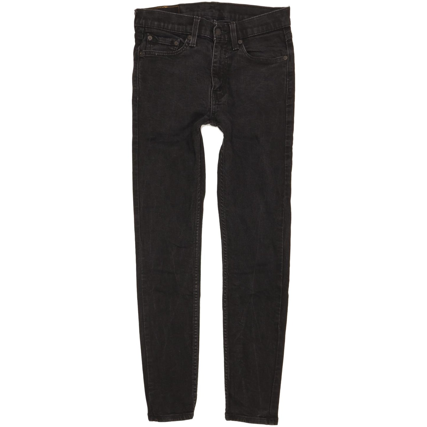 Levi's 519 Hi-Ball Men Black Skinny Slim Stretch Jeans W30 L29