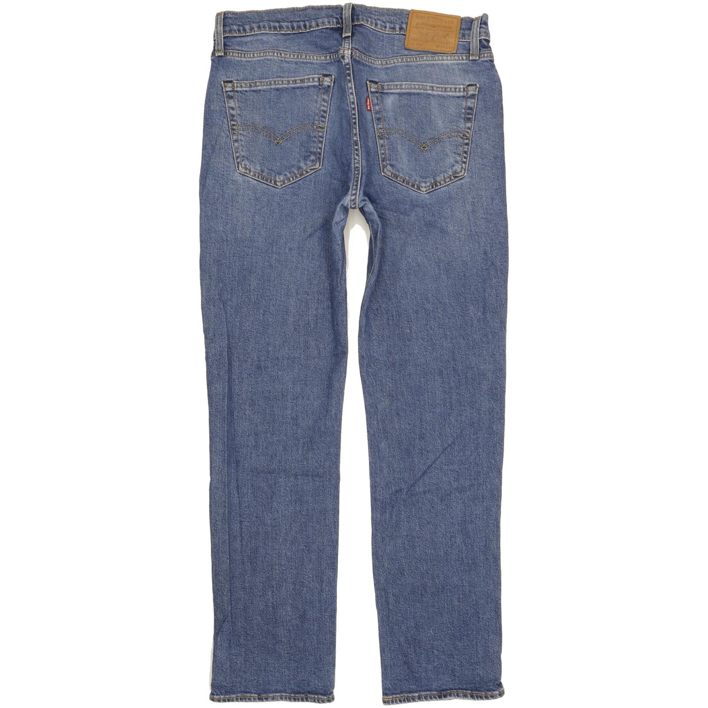 Levi's 514 Men Blue Straight Slim Jeans W32 L31