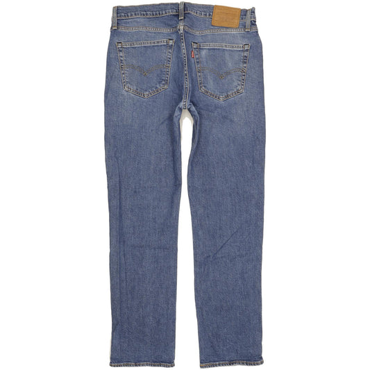 Levi's 514 Men Blue Straight Slim Jeans W32 L31