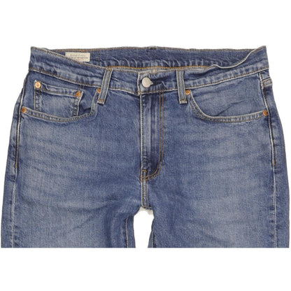 Levi's 514 Men Blue Straight Slim Jeans W32 L31