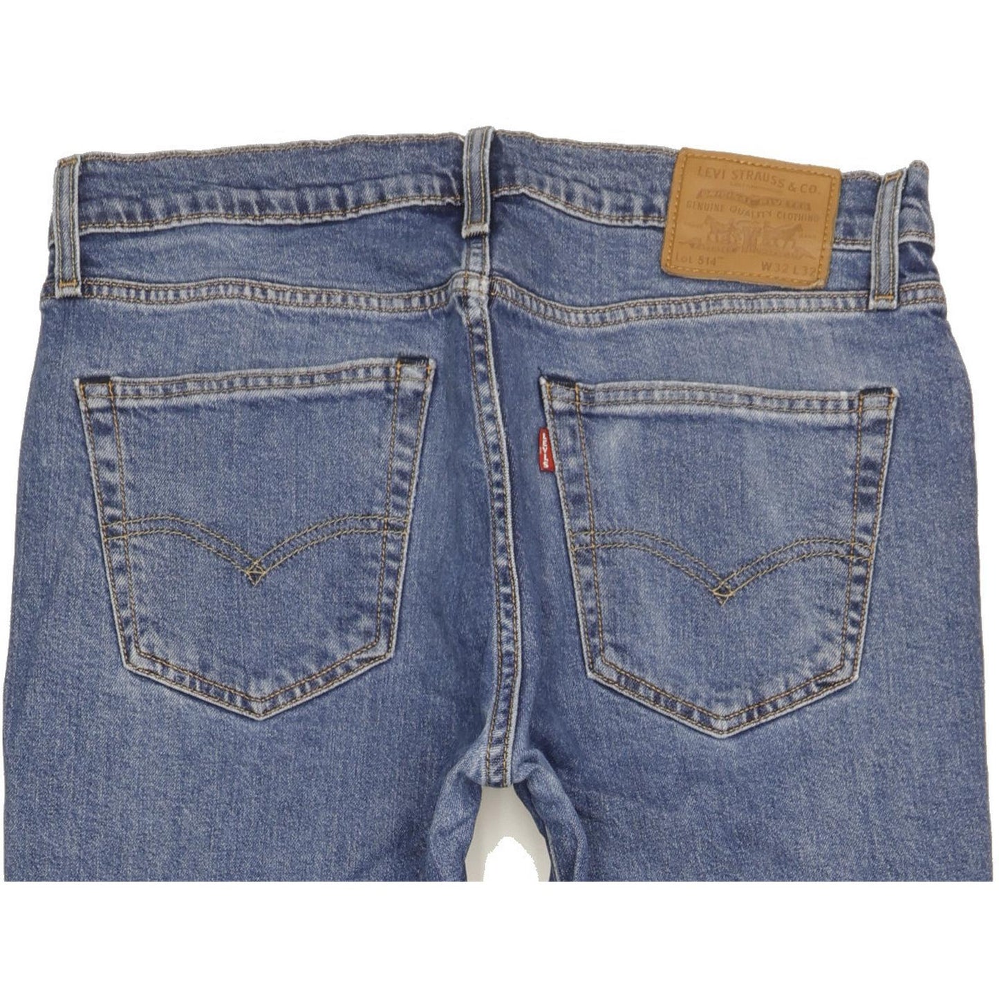 Levi's 514 Men Blue Straight Slim Jeans W32 L31