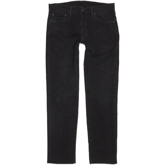 Levi's 511 Men Black Straight Slim Stretch Jeans W31 L31