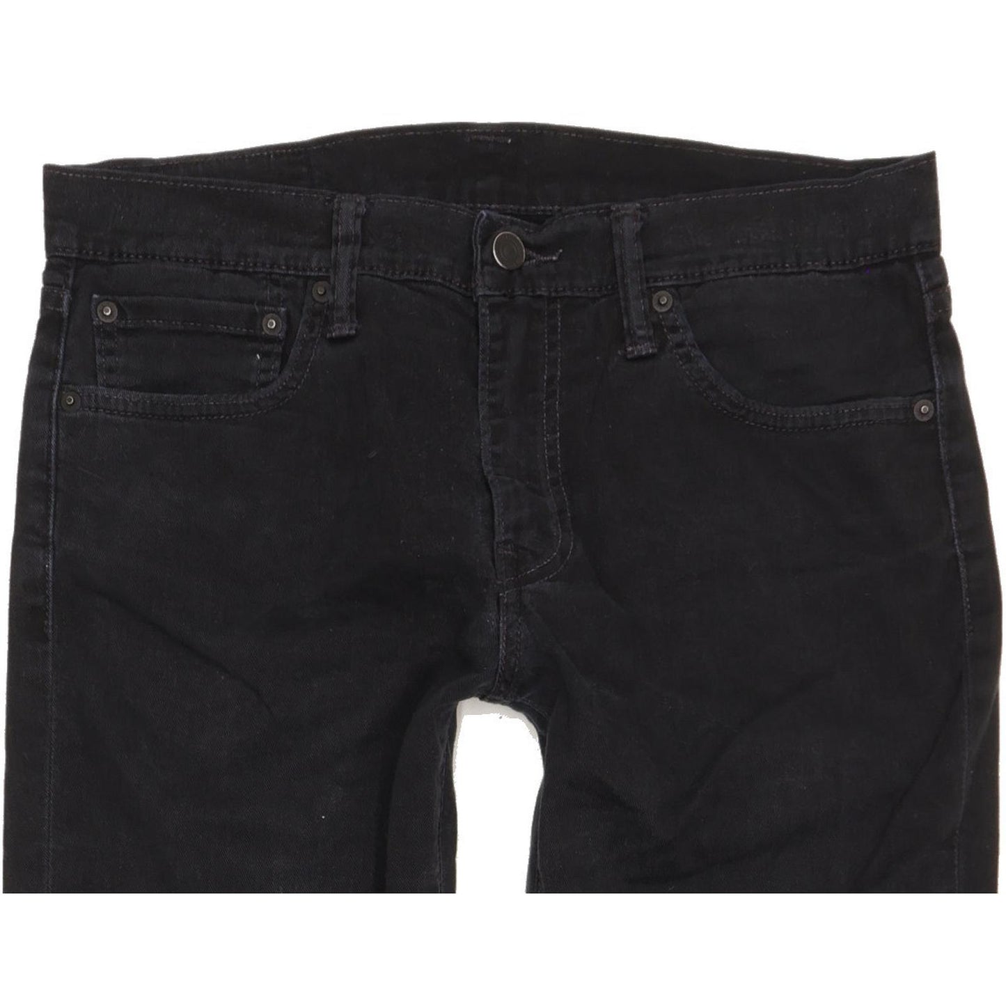 Levi's 511 Men Black Straight Slim Stretch Jeans W31 L31