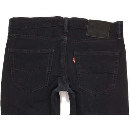 Levi's 511 Men Black Straight Slim Stretch Jeans W31 L31