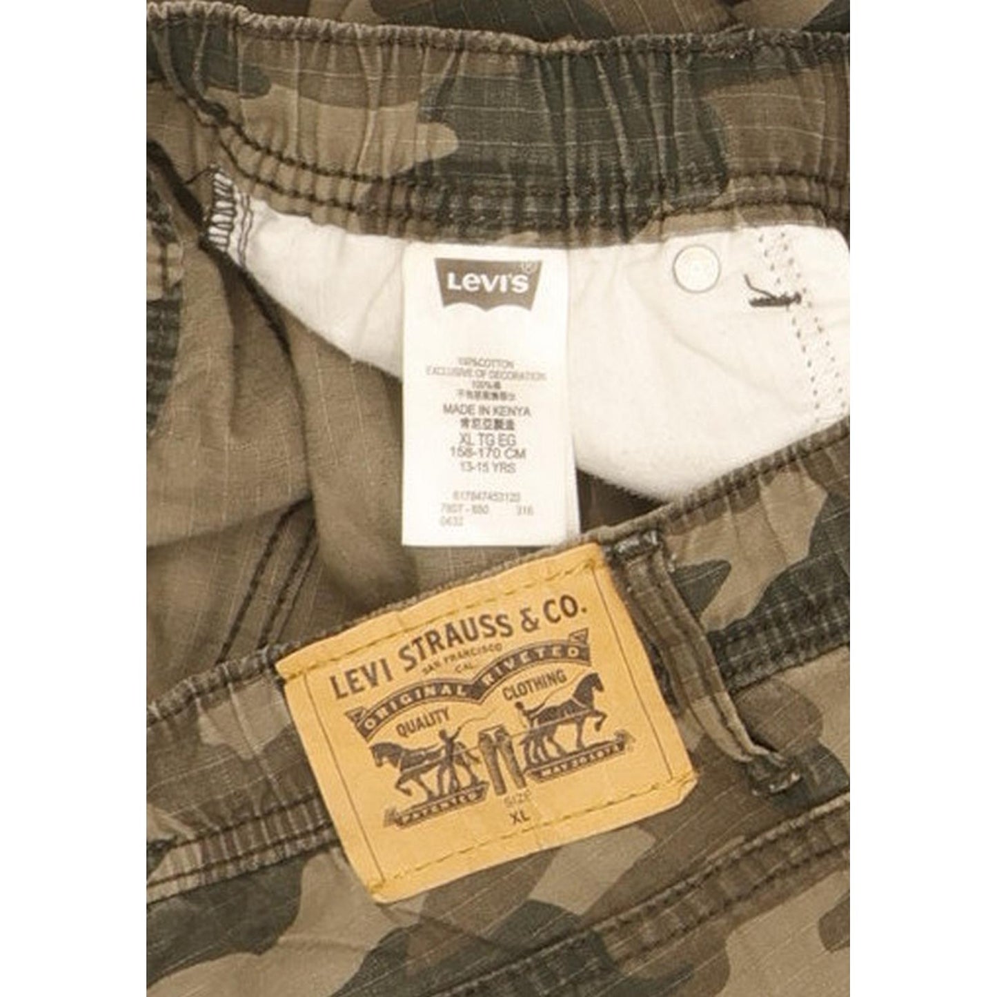 Levi's Kids Green Tapered Loose Jogger Jeans W30 L30