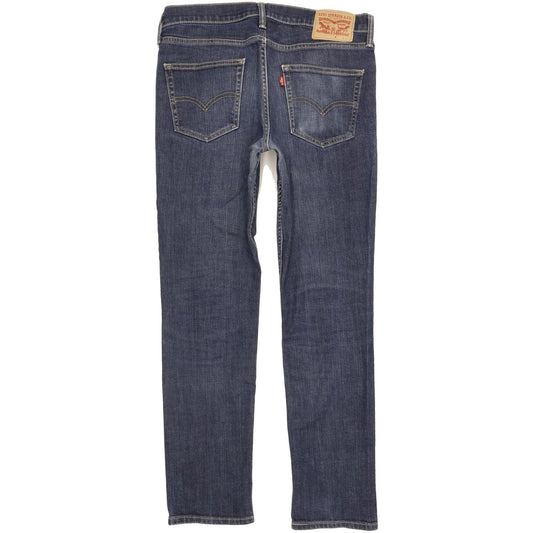 Levi's 511 Men Blue Straight Slim Stretch Jeans W33 L31