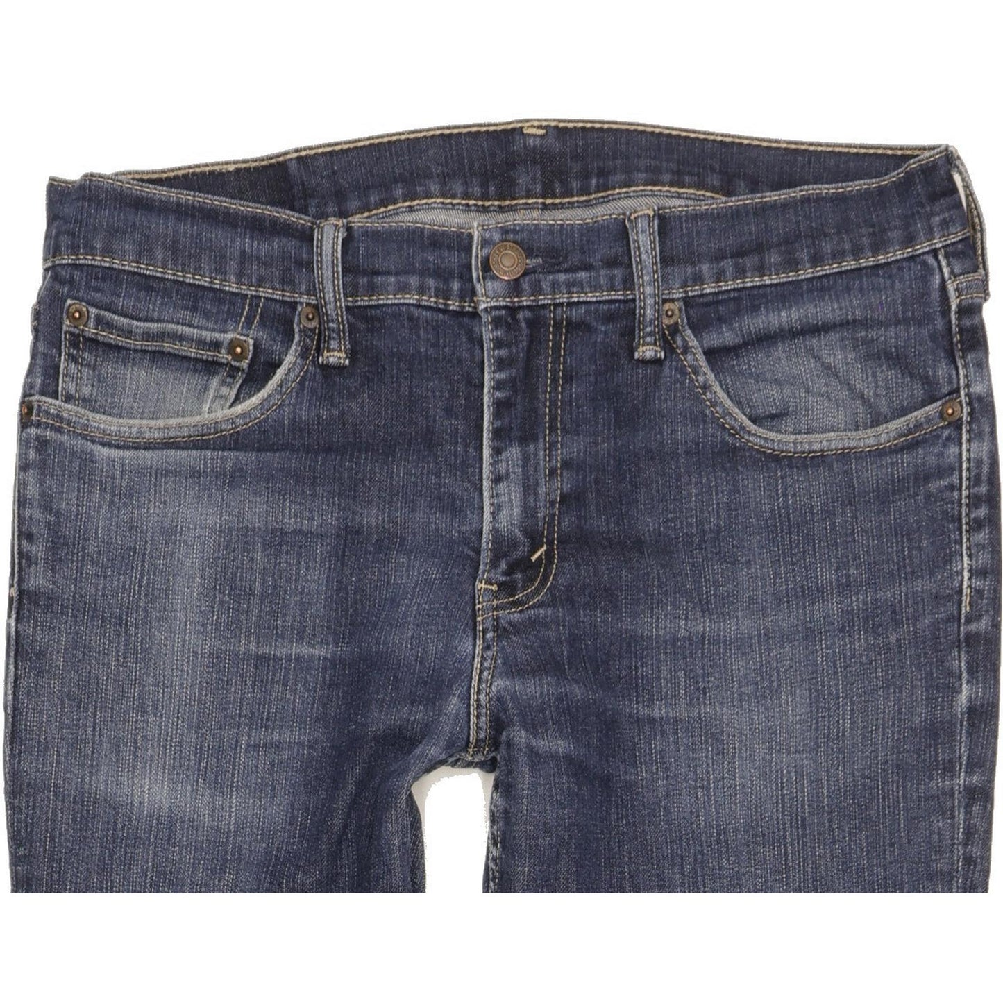 Levi's 511 Men Blue Straight Slim Stretch Jeans W33 L31