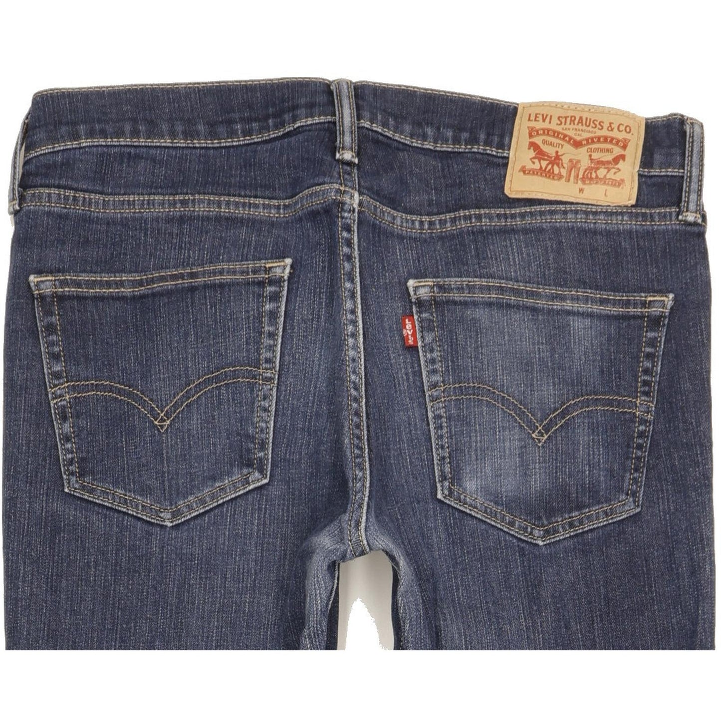 Levi's 511 Men Blue Straight Slim Stretch Jeans W33 L31