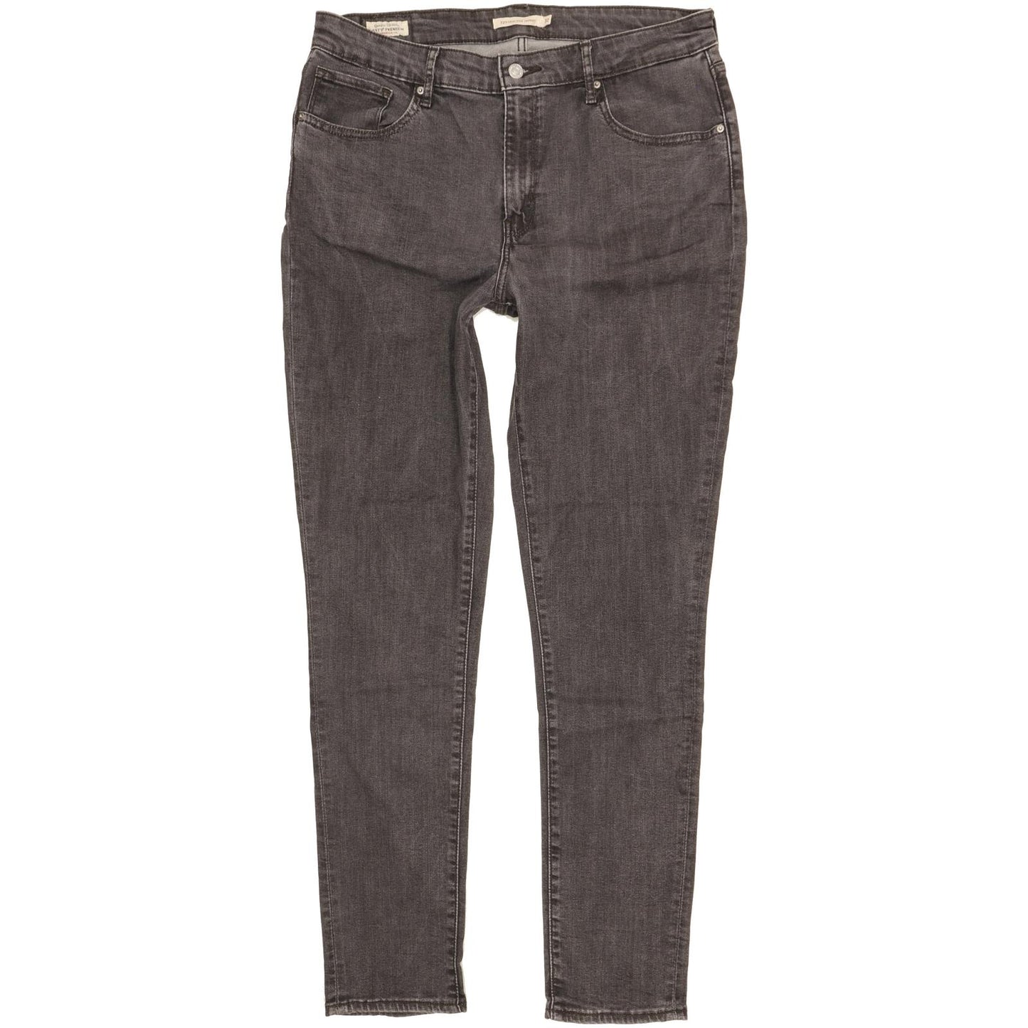Levi's 721 Grey Skinny Slim Stretch Jeans High Waisted W32 L32