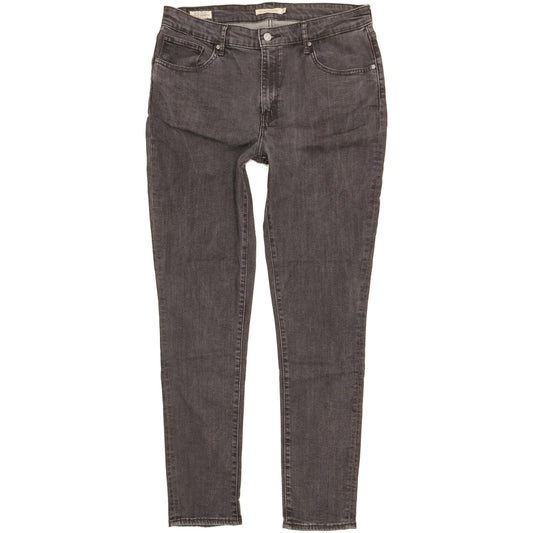 Levi's 721 Grey Skinny Slim Stretch Jeans High Waisted W32 L32