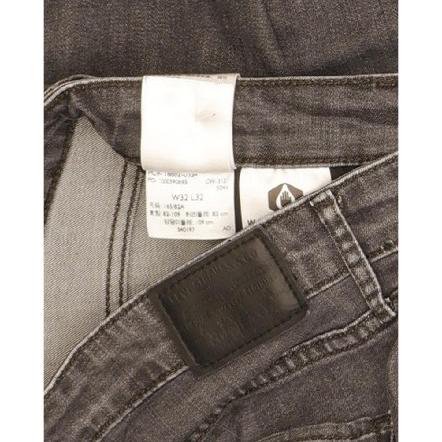 Levi's 721 Grey Skinny Slim Stretch Jeans High Waisted W32 L32