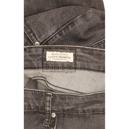 Levi's 721 Grey Skinny Slim Stretch Jeans High Waisted W32 L32