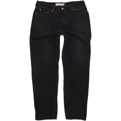 Levi's 550 Men Black Straight Relaxed Jeans W38 L34