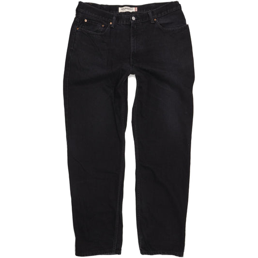 Levi's 550 Men Black Straight Relaxed Jeans W38 L34