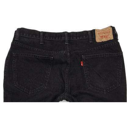 Levi's 550 Men Black Straight Relaxed Jeans W38 L34