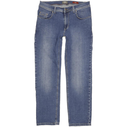 Pioneer Rando Men Blue Straight Regular Stretch Jeans W34 L29