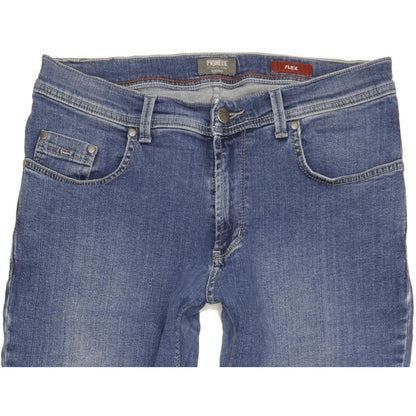 Pioneer Rando Men Blue Straight Regular Stretch Jeans W34 L29