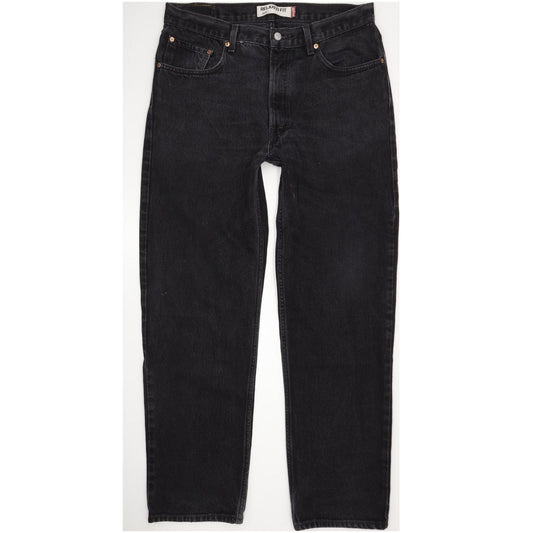 Levi's 550 Men Black Straight Relaxed Jeans W36 L33
