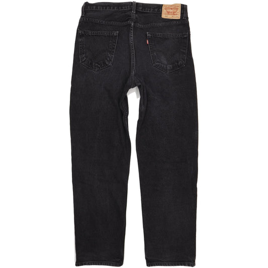 Levi's 550 Men Black Straight Relaxed Jeans W36 L33