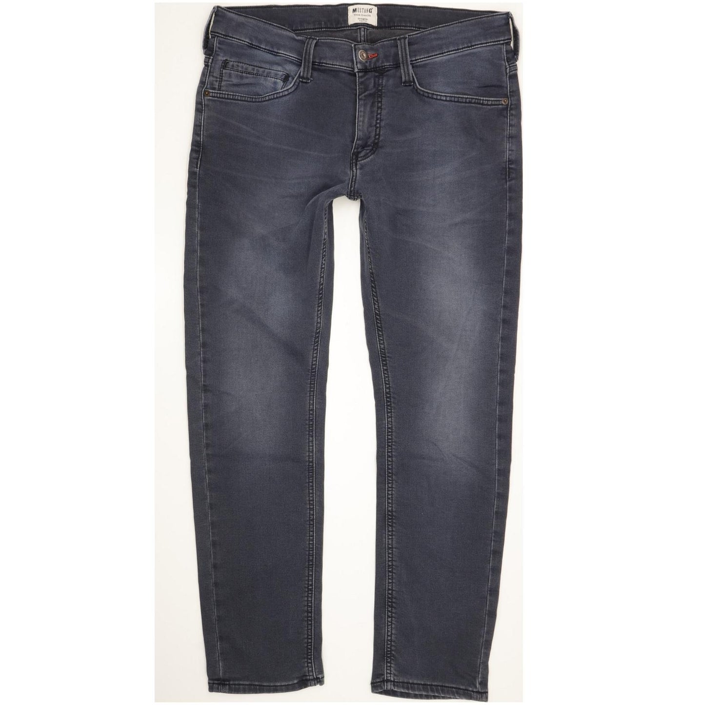 Mustang Oregon Men Blue Tapered Regular Jeans W34 L30