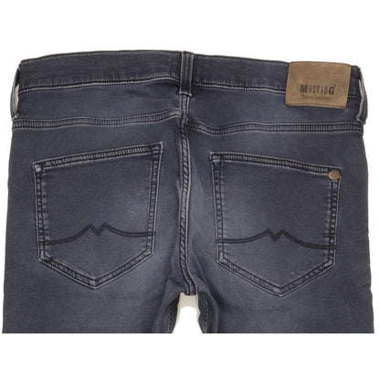 Mustang Oregon Men Blue Tapered Regular Jeans W34 L30