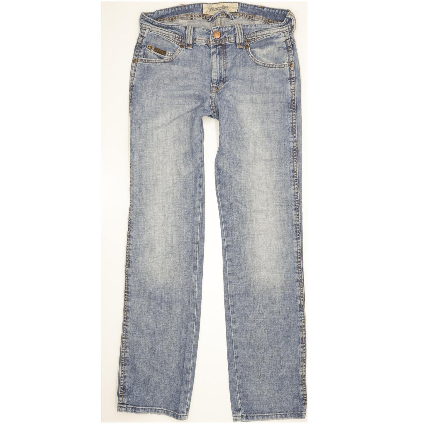 Wrangler Clyde Men Blue Straight Regular Jeans W30 L32