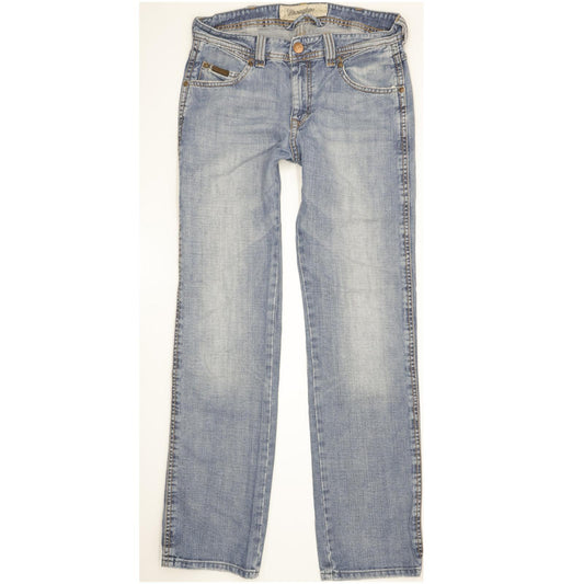Wrangler Clyde Men Blue Straight Regular Jeans W30 L32