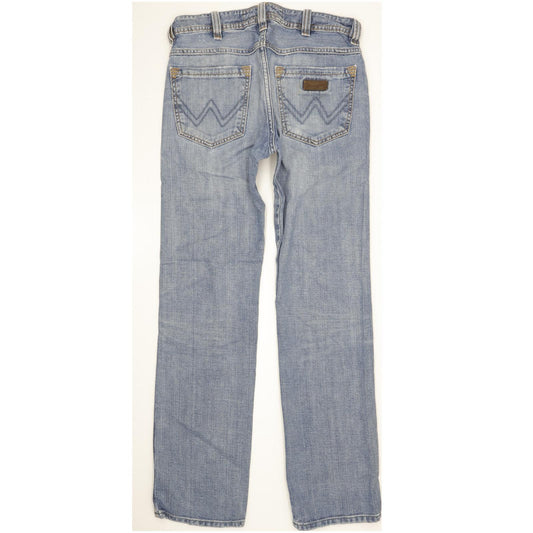 Wrangler Clyde Men Blue Straight Regular Jeans W30 L32