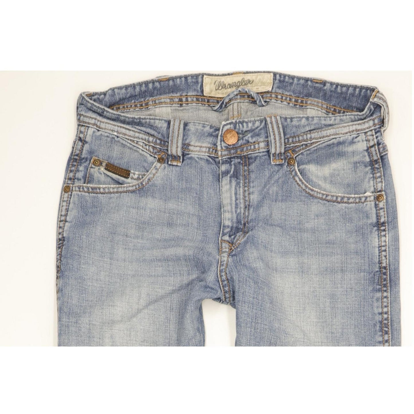 Wrangler Clyde Men Blue Straight Regular Jeans W30 L32