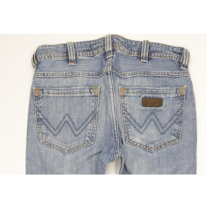 Wrangler Clyde Men Blue Straight Regular Jeans W30 L32