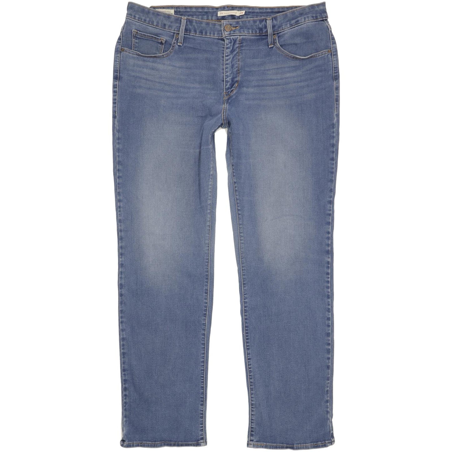 Levi's 314 Shaping Men Blue Straight Slim Jeans W40 L32