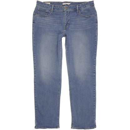 Levi's 314 Shaping Men Blue Straight Slim Jeans W40 L32