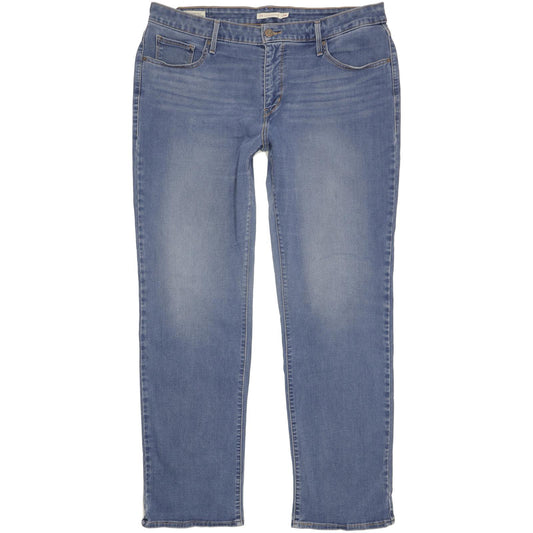 Levi's 314 Shaping Men Blue Straight Slim Jeans W40 L32