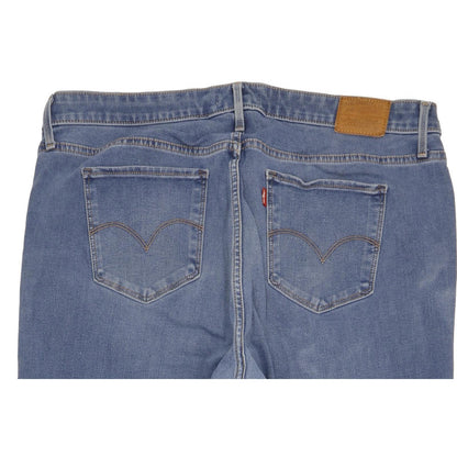 Levi's 314 Shaping Men Blue Straight Slim Jeans W40 L32