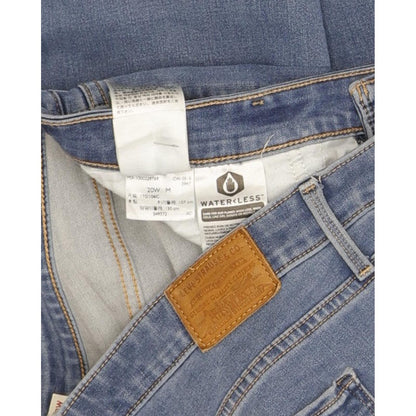 Levi's 314 Shaping Men Blue Straight Slim Jeans W40 L32