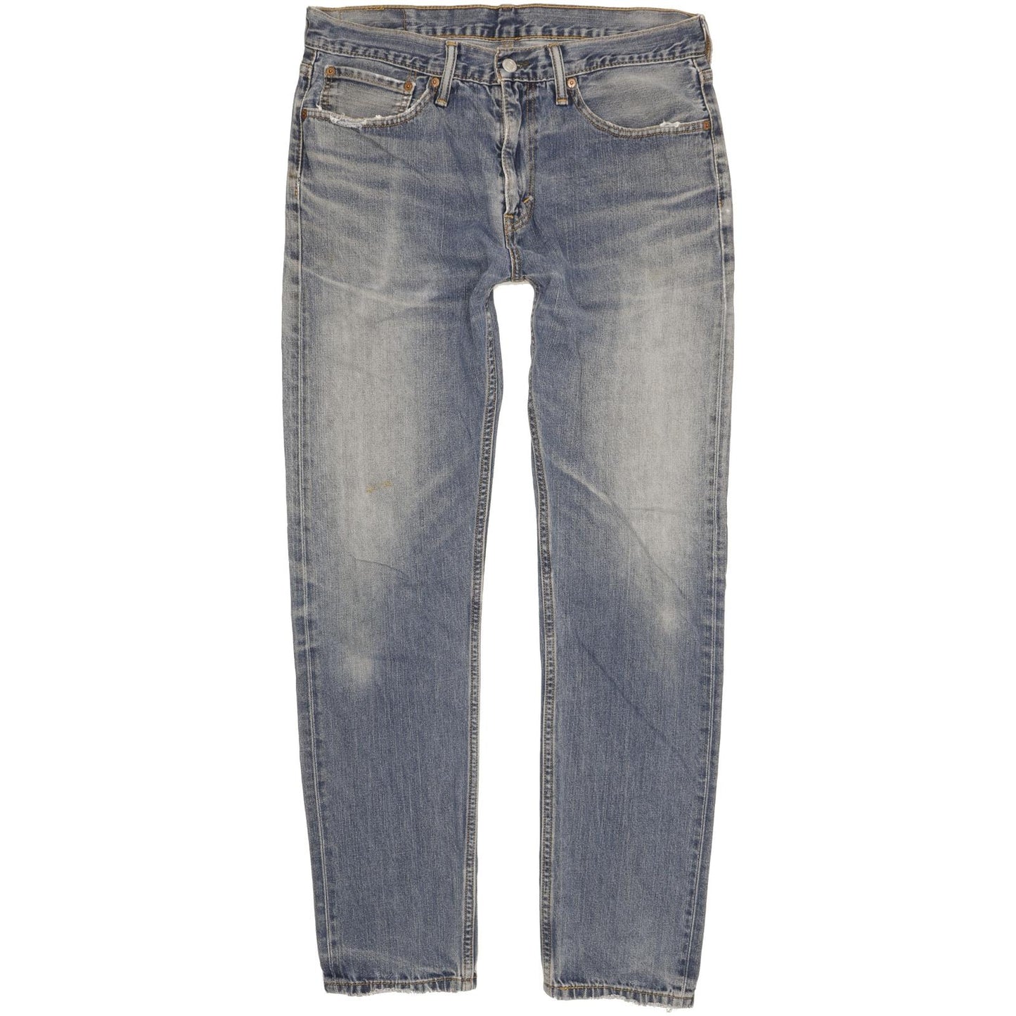 Levi's Men Blue Straight Regular Jeans W34 L33
