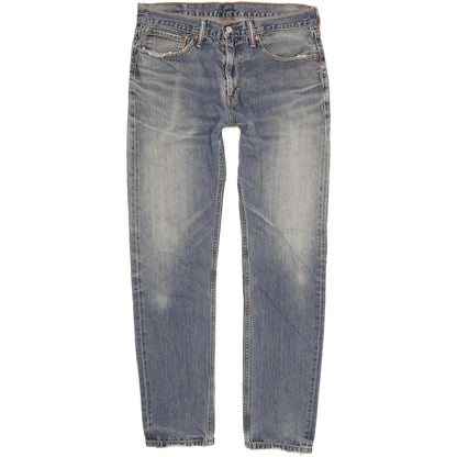 Levi's Men Blue Straight Regular Jeans W34 L33