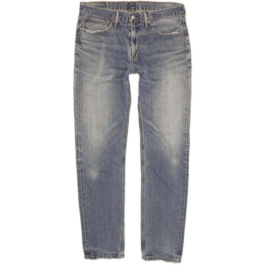 Levi's Men Blue Straight Regular Jeans W34 L33