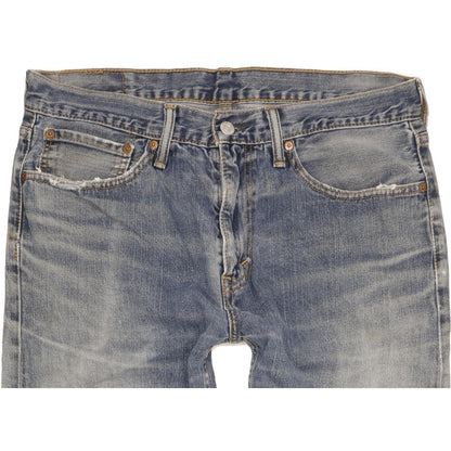 Levi's Men Blue Straight Regular Jeans W34 L33
