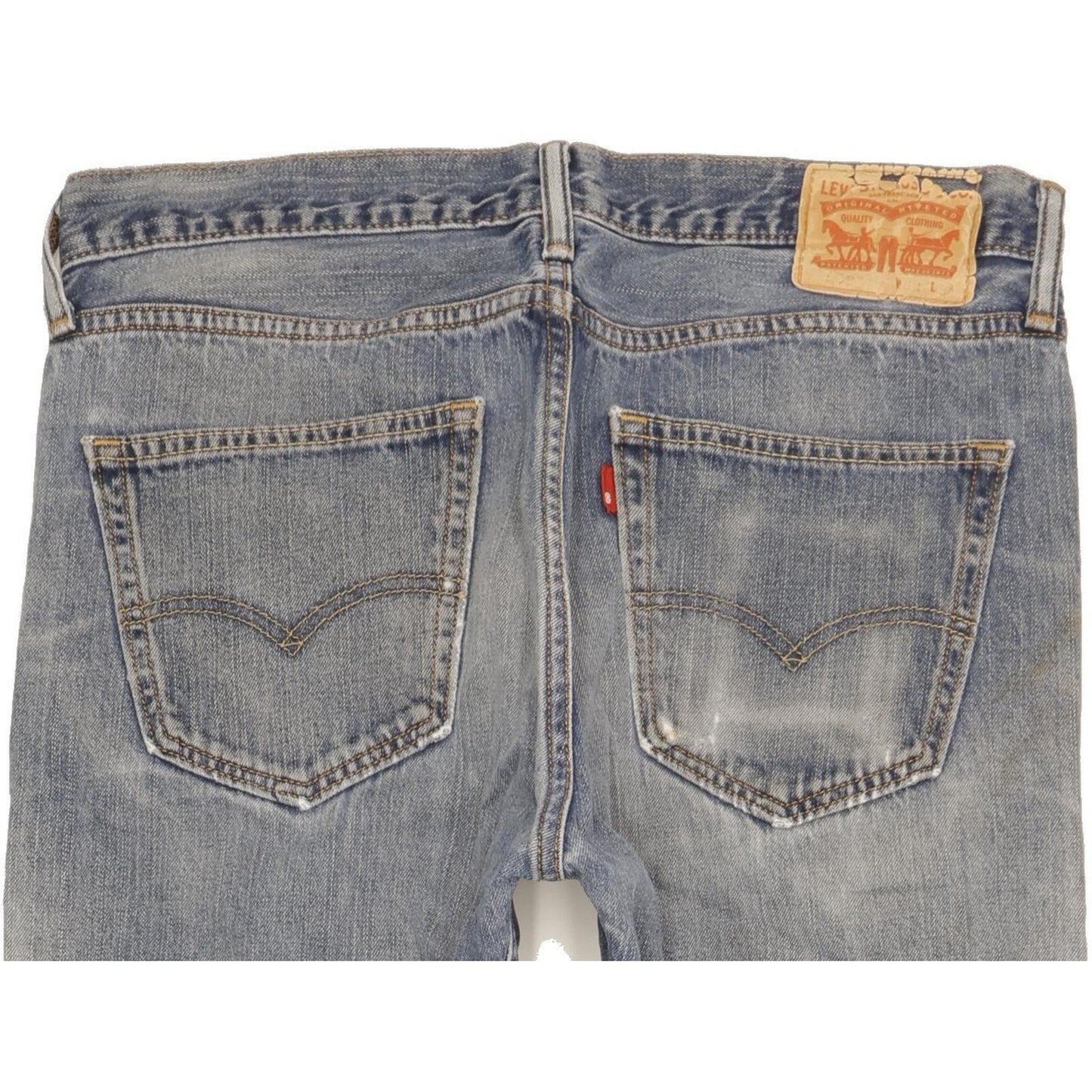 Levi's Men Blue Straight Regular Jeans W34 L33